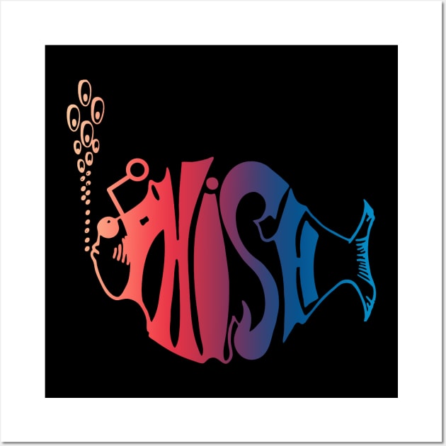 Phish Blue Rainbow Wall Art by phishstore99